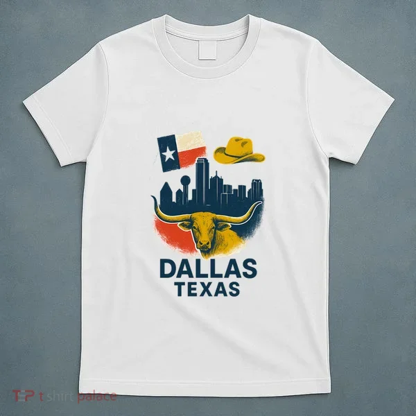 Dallas Texas Modern Collage T-Shirt