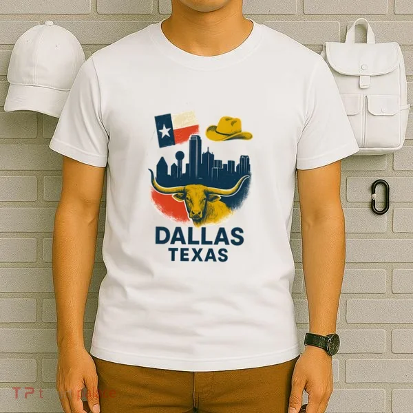 Dallas Texas Modern Collage T-Shirt