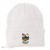 Dallas Texas Modern Collage Beanie thumb 0