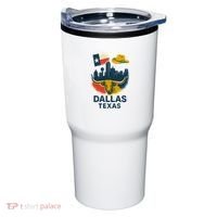 Dallas Texas Modern Collage Tumbler thumb 0