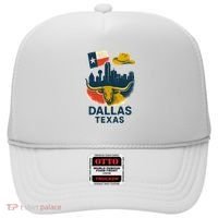 Dallas Texas Modern Collage Hat thumb 0