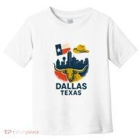 Dallas Texas Modern Collage Toddler T-Shirt thumb 0