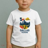 Dallas Texas Modern Collage Toddler T-Shirt thumb 2