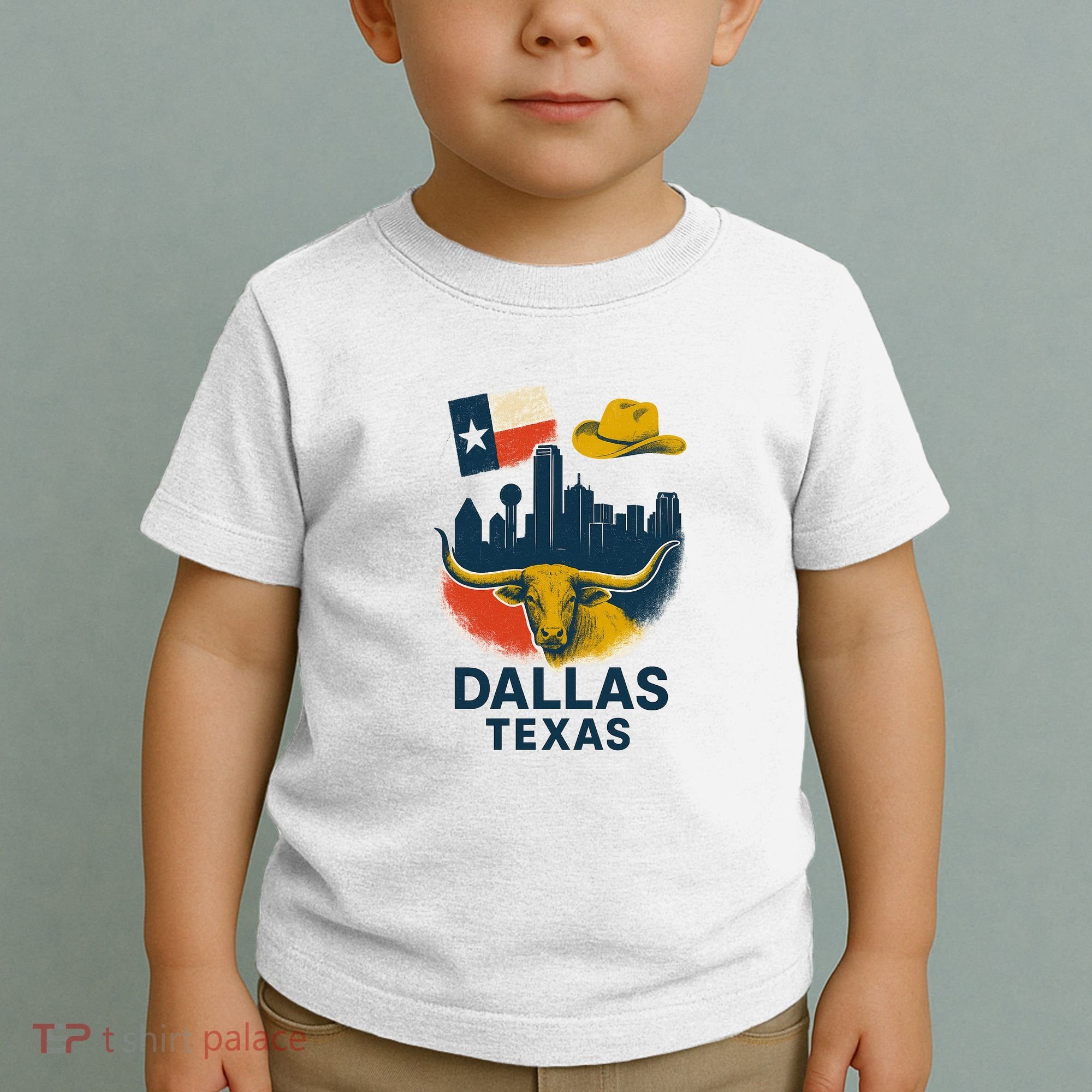 Dallas Texas Modern Collage Toddler T-Shirt