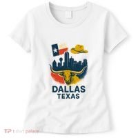 Dallas Texas Modern Collage Women's T-Shirt thumb 0