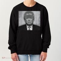 Donald Trump Mugshot Make America Great Again Women's Sweatshirt thumb 0