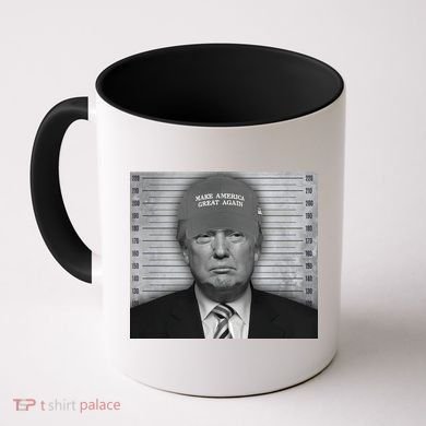 Donald Trump Mugshot Make America Great Again Coffee Mug