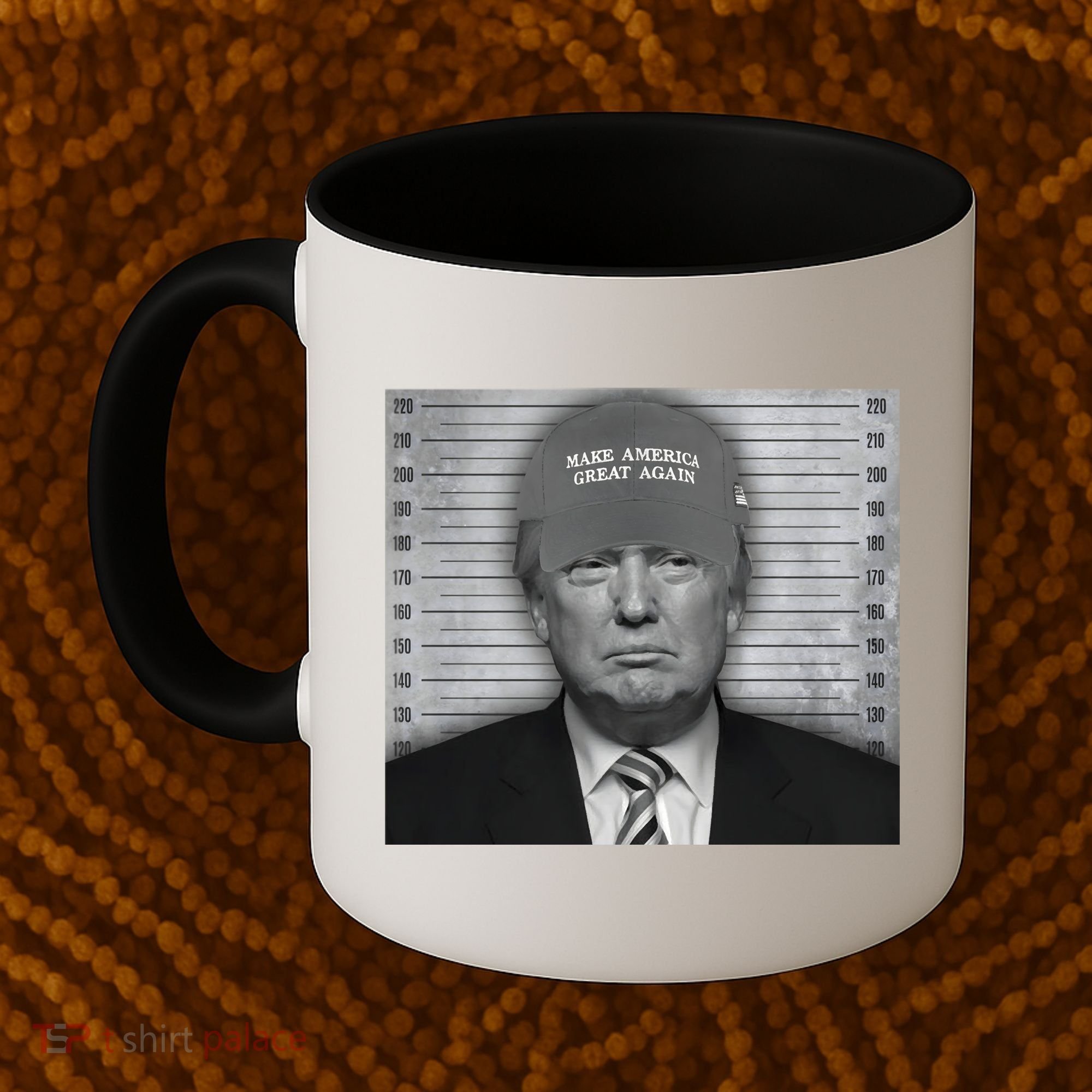 Donald Trump Mugshot Make America Great Again Coffee Mug