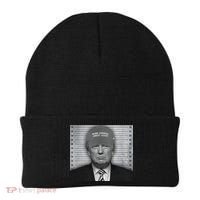 Donald Trump Mugshot Make America Great Again Beanie thumb 0