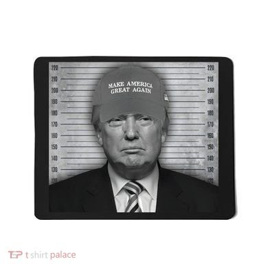 Donald Trump Mugshot Make America Great Again Mousepad