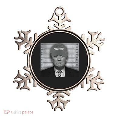 Donald Trump Mugshot Make America Great Again Ornament