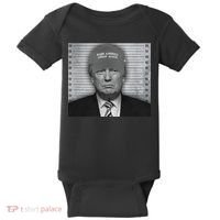 Donald Trump Mugshot Make America Great Again Baby Bodysuit thumb 0