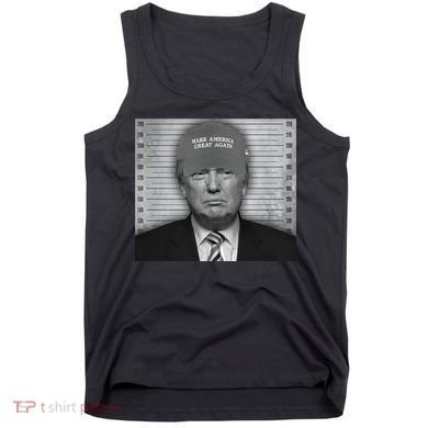 Donald Trump Mugshot Make America Great Again Tank Top