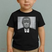 Donald Trump Mugshot Make America Great Again Toddler T-Shirt thumb 2