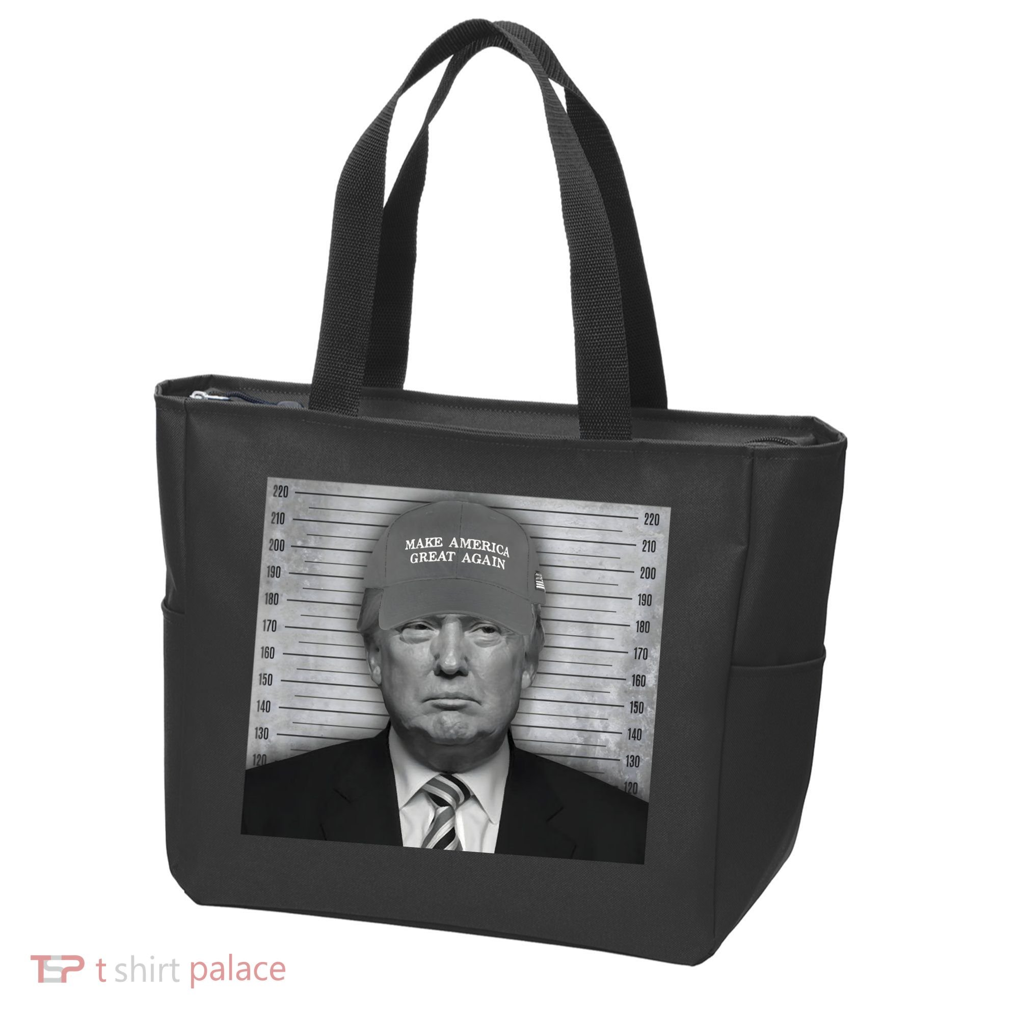 Donald Trump Mugshot Make America Great Again Tote Bag