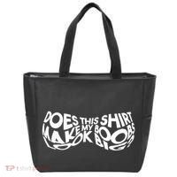 Does This Make My Boobs Look Big Funny Novelty Tote Bag thumb 0