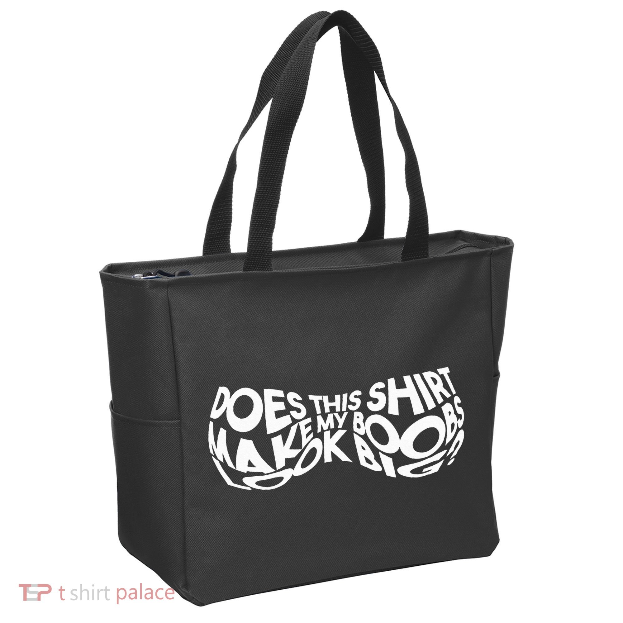 Does This Make My Boobs Look Big Funny Novelty Tote Bag