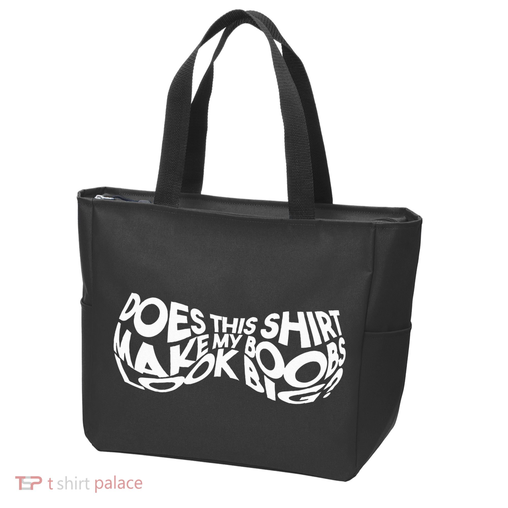 Does This Make My Boobs Look Big Funny Novelty Tote Bag