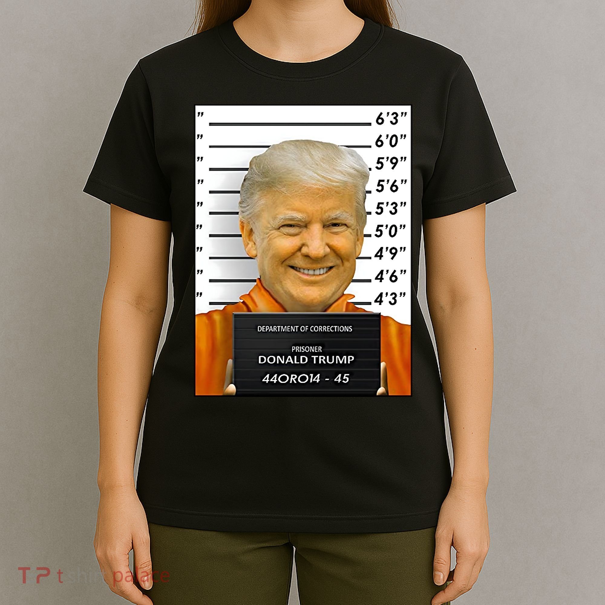 Donald Trump Mugshot Jail Prison T-Shirt