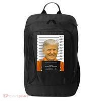 Donald Trump Mugshot Jail Prison City Backpack thumb 0