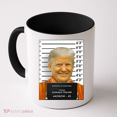 Donald Trump Mugshot Jail Prison Coffee Mug