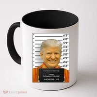 Donald Trump Mugshot Jail Prison Coffee Mug thumb 0