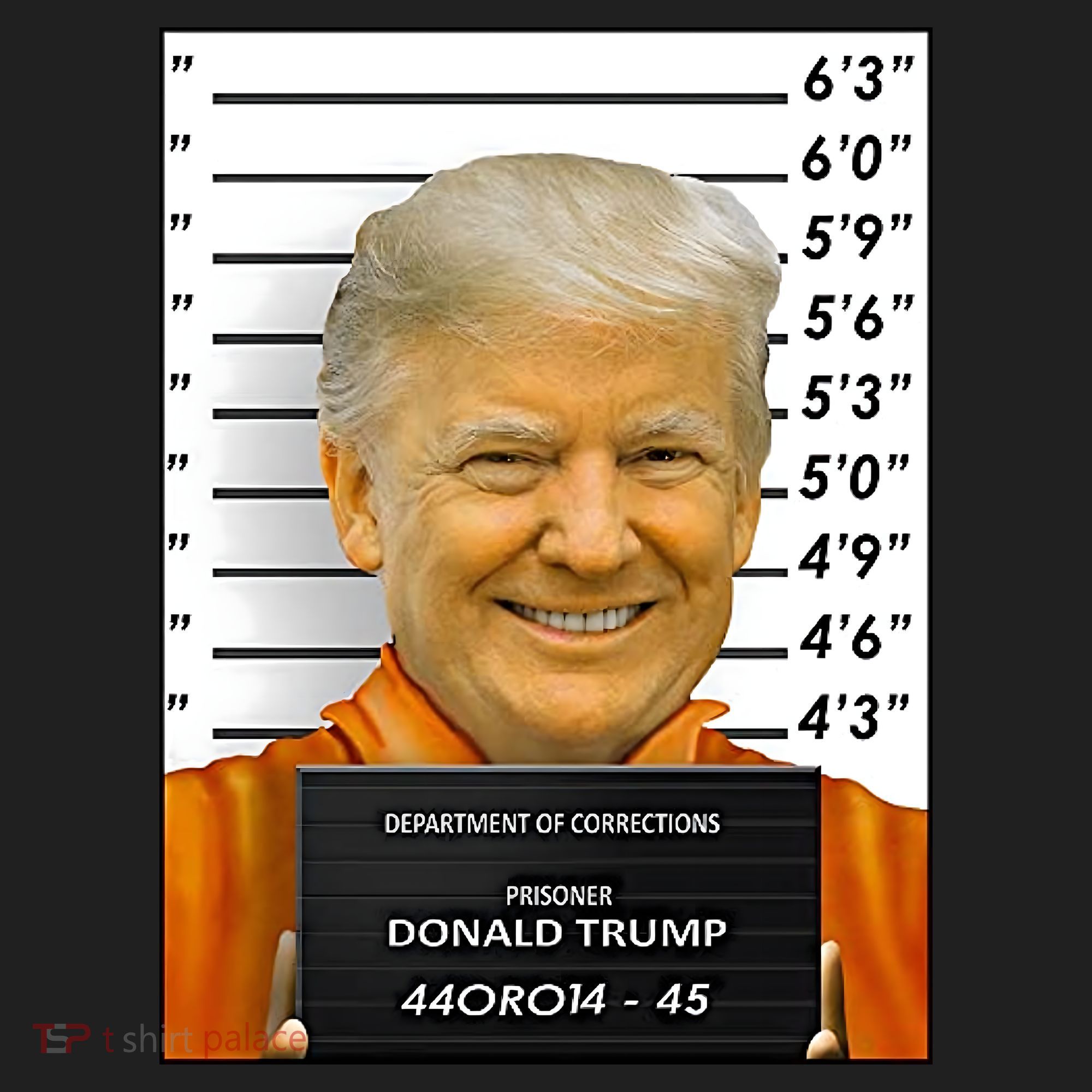 Donald Trump Mugshot Jail Prison Beanie