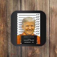 Donald Trump Mugshot Jail Prison Coaster thumb 0