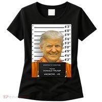 Donald Trump Mugshot Jail Prison Women's T-Shirt thumb 0
