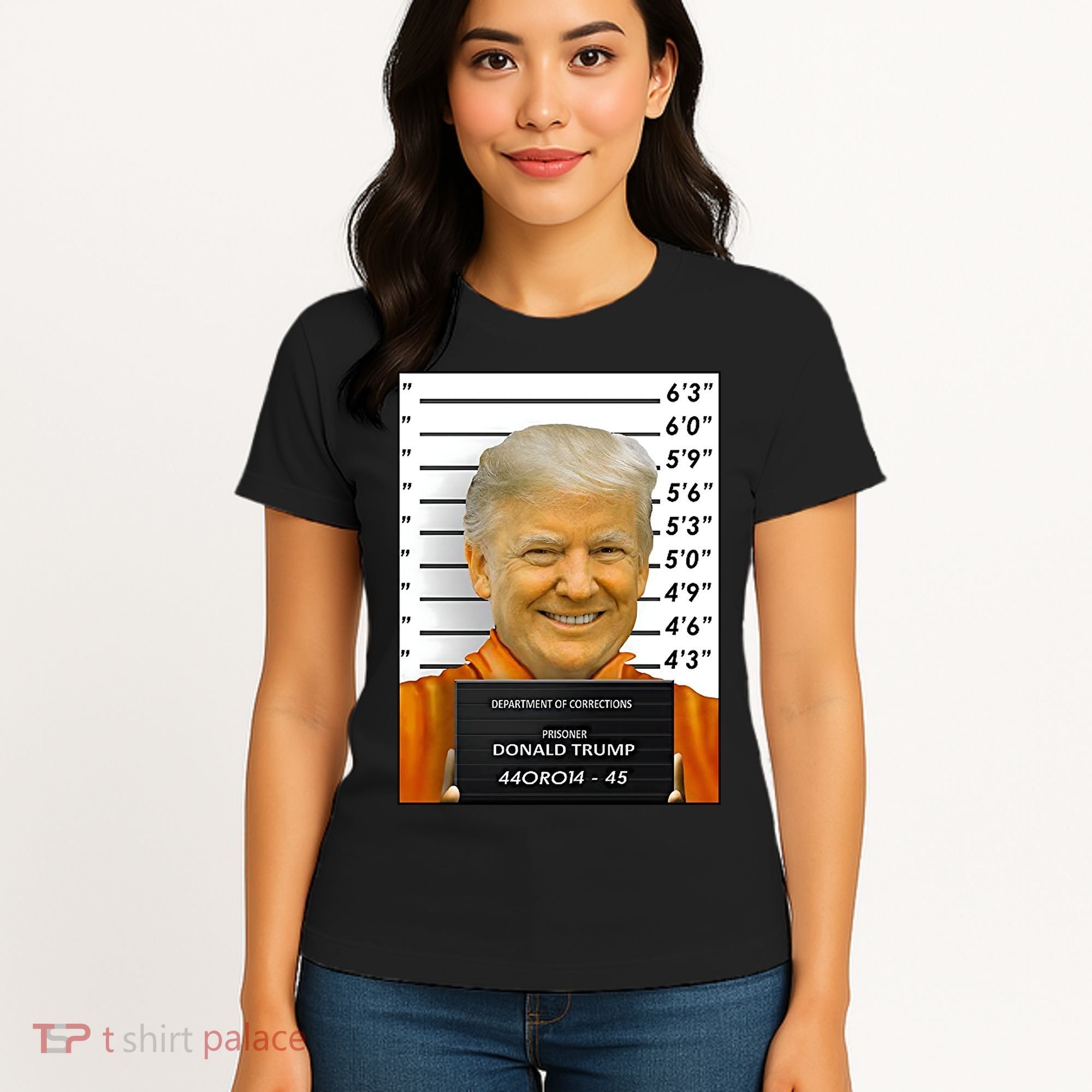 Donald Trump Mugshot Jail Prison Women's T-Shirt