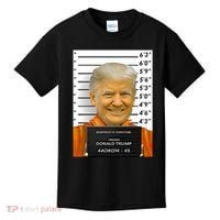 Donald Trump Mugshot Jail Prison Kids T-Shirt thumb 0