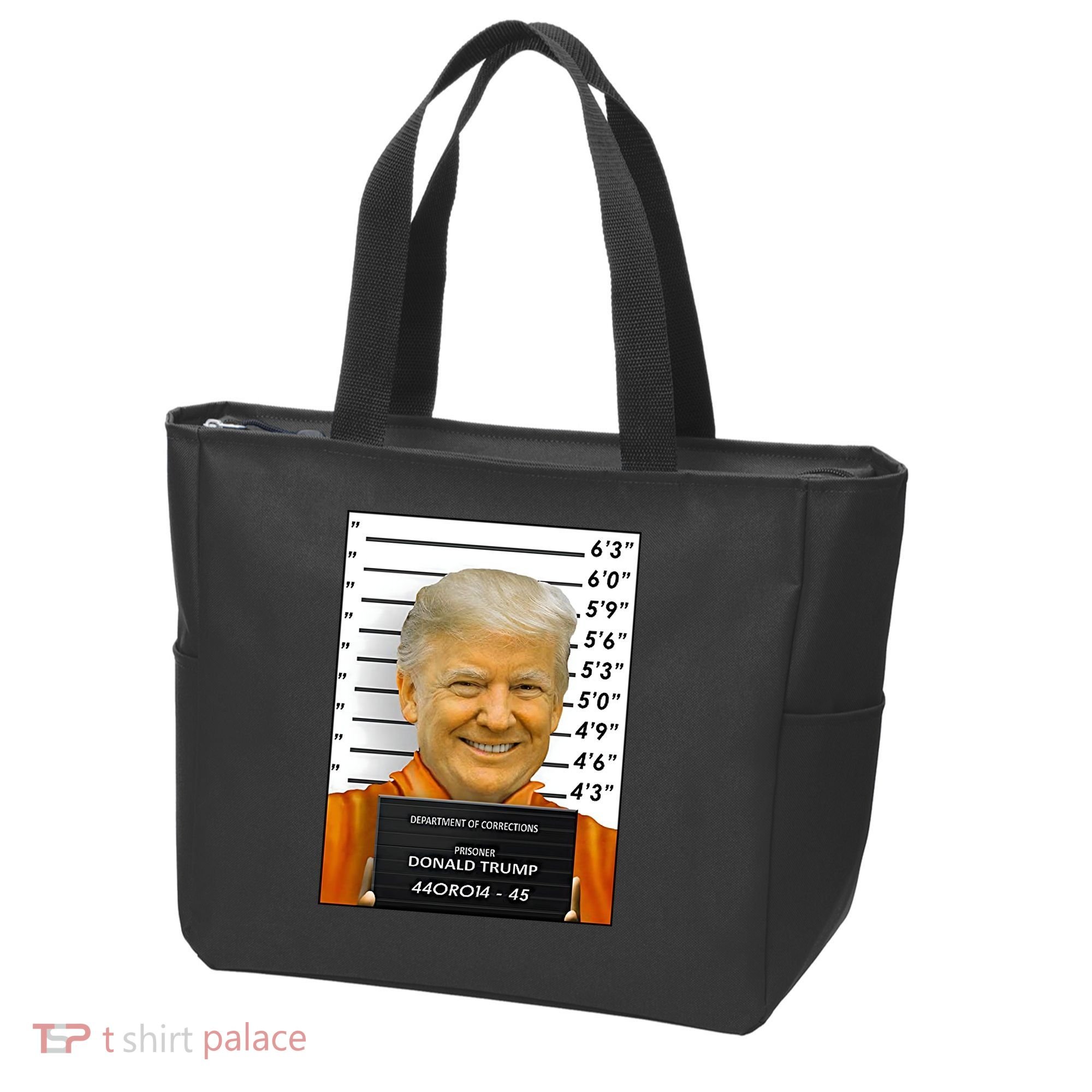 Donald Trump Mugshot Jail Prison Tote Bag