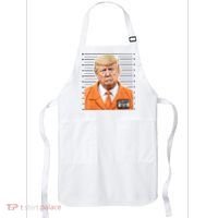 Donald Trump Mug Shot 2024 Orange Jail Suit Apron thumb 0
