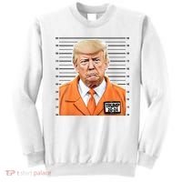 Donald Trump Mug Shot 2024 Orange Jail Suit Sweatshirt thumb 0