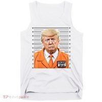 Donald Trump Mug Shot 2024 Orange Jail Suit Tank Top thumb 0
