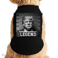 Donald Trump Mugshot Legend Doggie Tank thumb 0