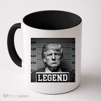 Donald Trump Mugshot Legend Coffee Mug thumb 0