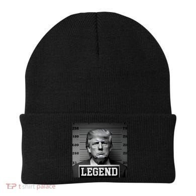 Donald Trump Mugshot Legend Beanie