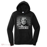 Donald Trump Mugshot Legend Women's Hoodie thumb 0