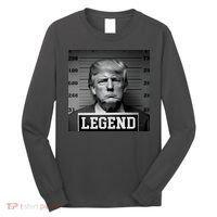 Donald Trump Mugshot Legend Long Sleeve Shirt thumb 0