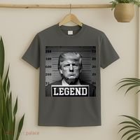 Donald Trump Mugshot Legend T-Shirt thumb 2