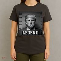 Donald Trump Mugshot Legend T-Shirt thumb 4