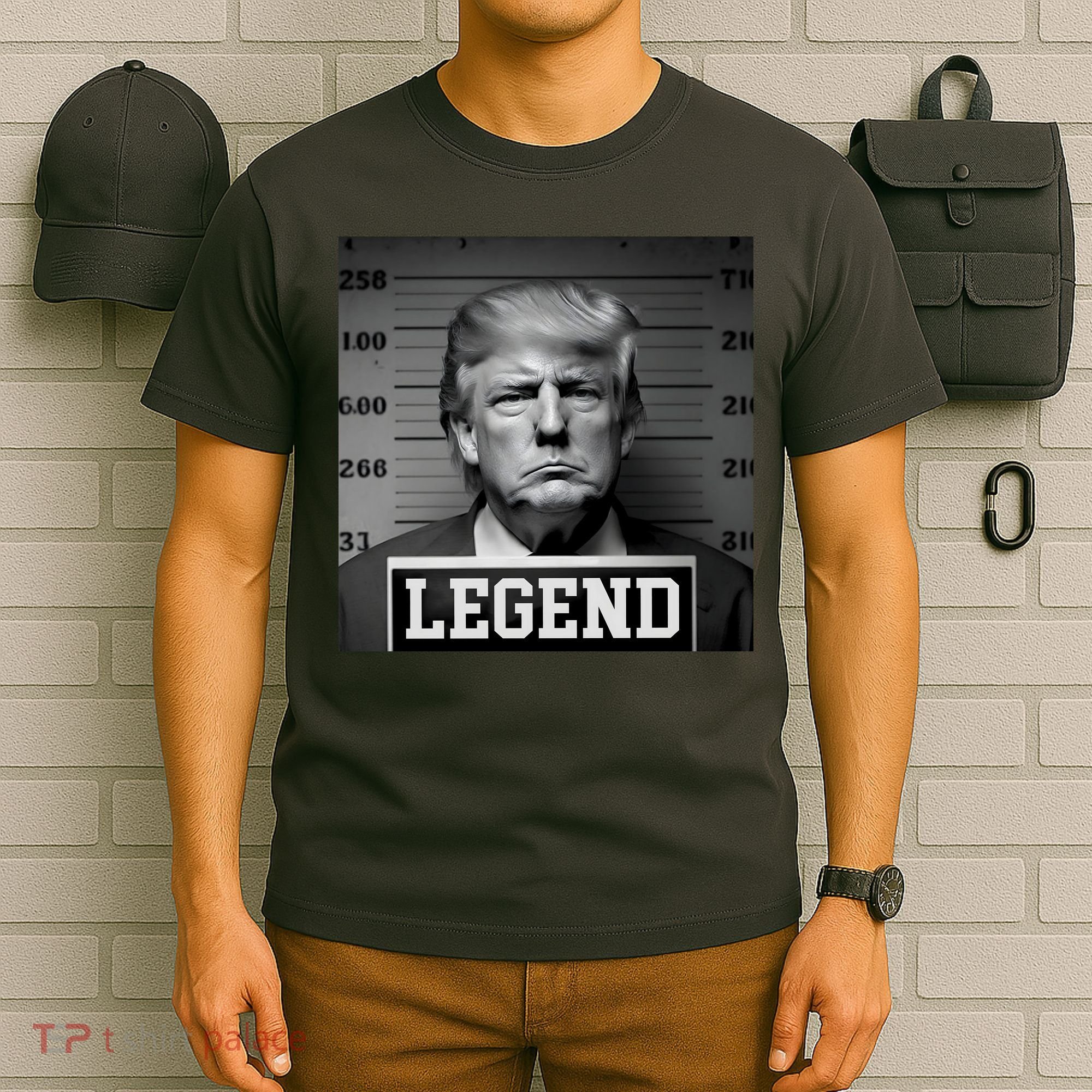 Donald Trump Mugshot Legend T-Shirt