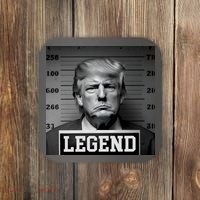 Donald Trump Mugshot Legend Coaster thumb 0