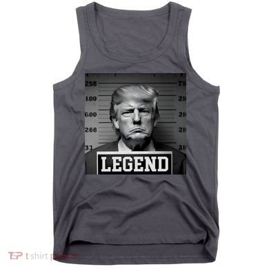 Donald Trump Mugshot Legend Tank Top