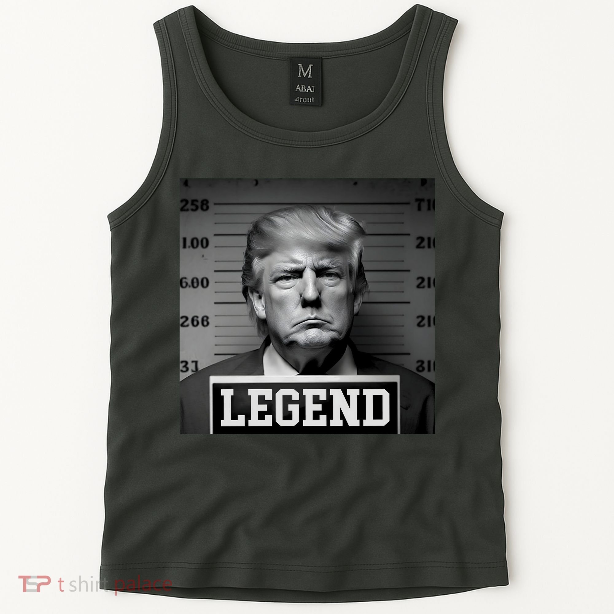 Donald Trump Mugshot Legend Tank Top