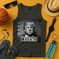 Donald Trump Mugshot Legend Tank Top thumb 4