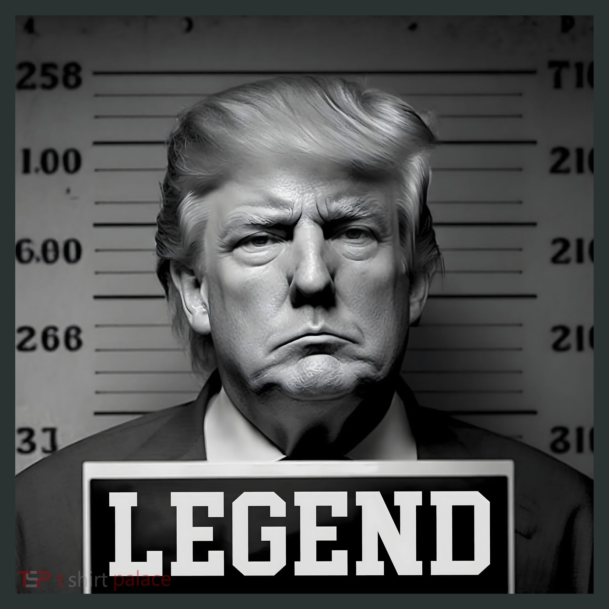Donald Trump Mugshot Legend Tank Top