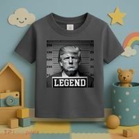 Donald Trump Mugshot Legend Toddler T-Shirt thumb 3