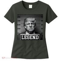 Donald Trump Mugshot Legend Women's T-Shirt thumb 0